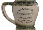 Caneca Antiga Lembrança do Cinqüentenário da Rhodia 1919 a 1969, Festas Juninas. Adquira pelo Whats 11 912915070