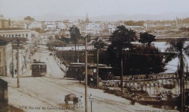 1910 - Rua 25 de Março e Várzea do Carmo (São Paulo)