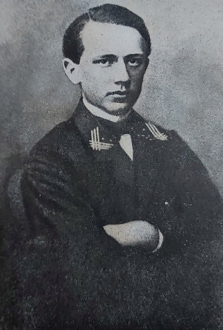 1860 - Pietr Ilitch Tchaïkovsky aos 20 anos de idade