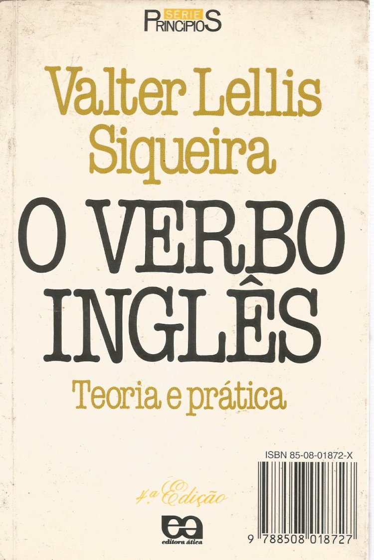 Compre aqui o Livro - O Verbo Inglês - Teoria e Prática, Valter Lellis Siqueira