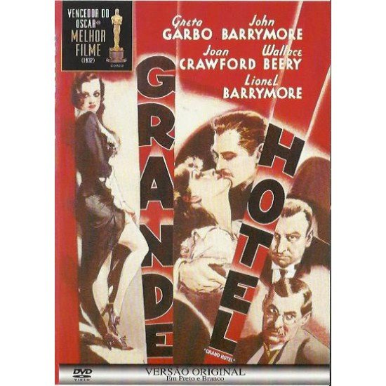 Compre aqui o Dvd - Grande Hotel - Greta Garbo, Joan Crawford