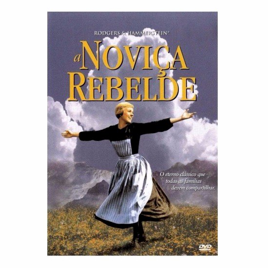 Compre aqui o Dvd - A Noviça Rebelde, Julie Andrews