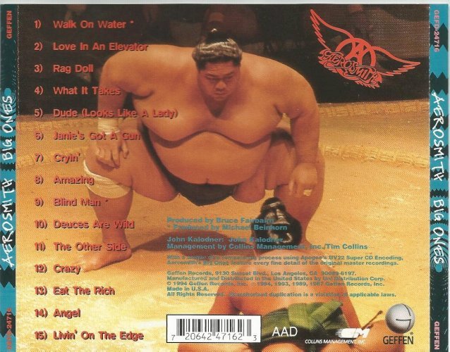 Compre aqui o Cd - Aerosmith, Big Ones