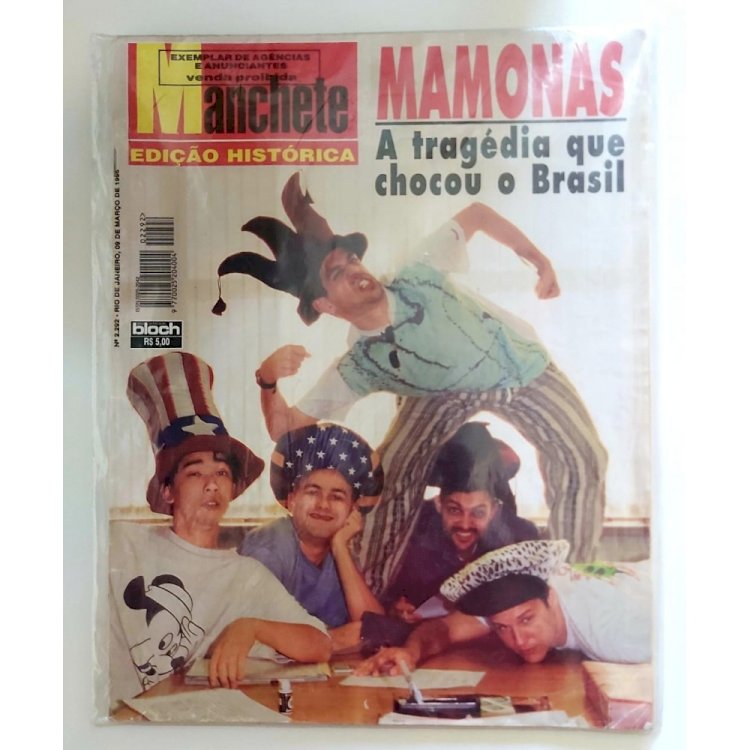 Revista Manchete Histórica - Mamonas A Tragédia que Chocou o Brasil