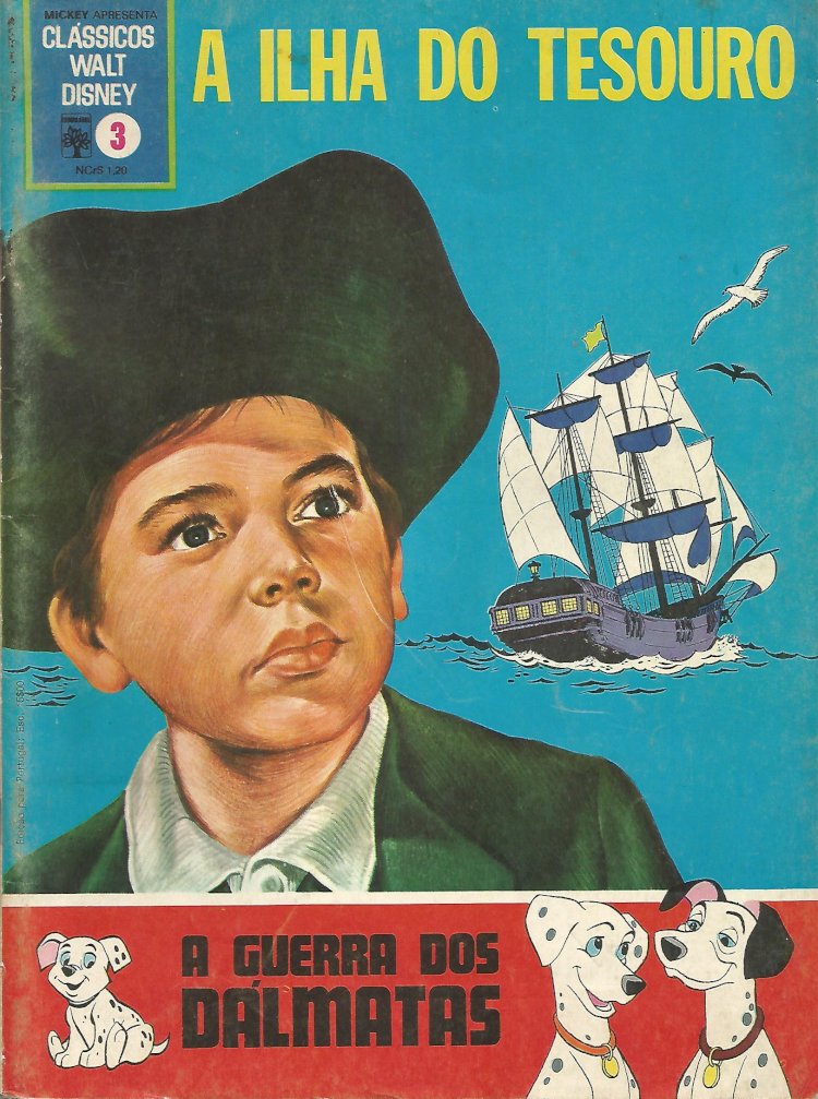 Compre aqui Gibi - A Ilha do Tesouro - A Guerra dos Dálmatas - Clássicos Walt Disney 3
