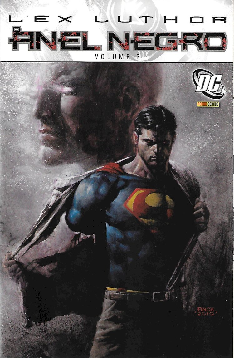 Compre aqui Gibi - Lex Luthor Anel Negro Volume 1 e 2 (Das Páginas de Superman)