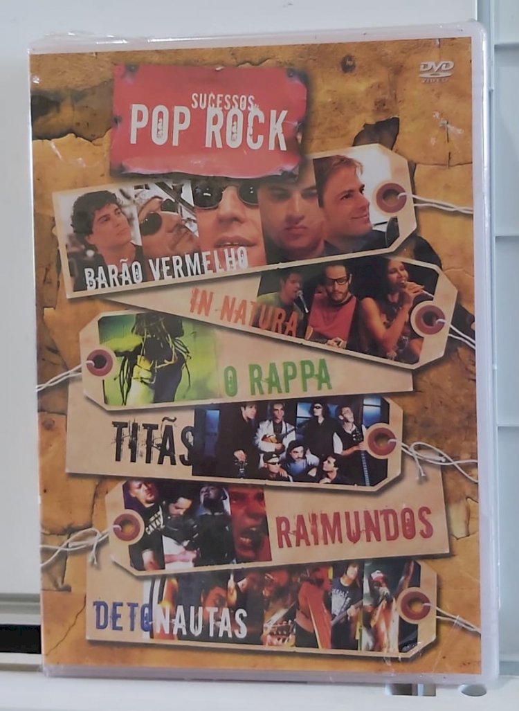 Compre aqui Dvd - Sucessos Pop Rock Brasil