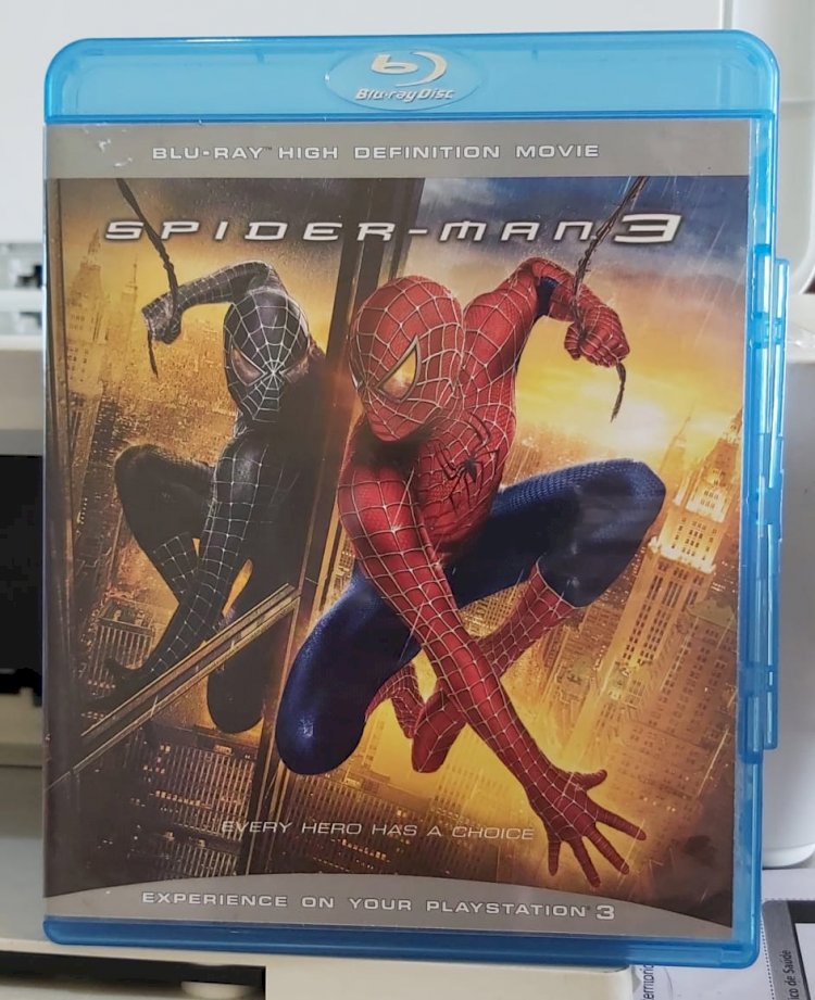 Compre aqui o Blu-Ray Spider-Man 3 - Every Hero Has a Choice