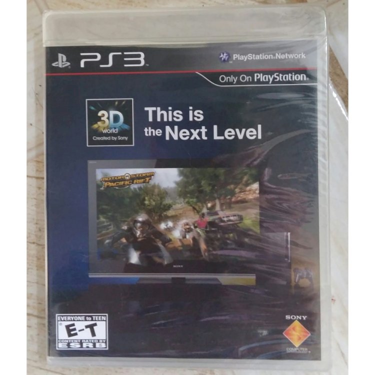 Compre aqui PS3 This Is The Next Level (Jogo 3d) - Only On Play Station (Lacrado)
