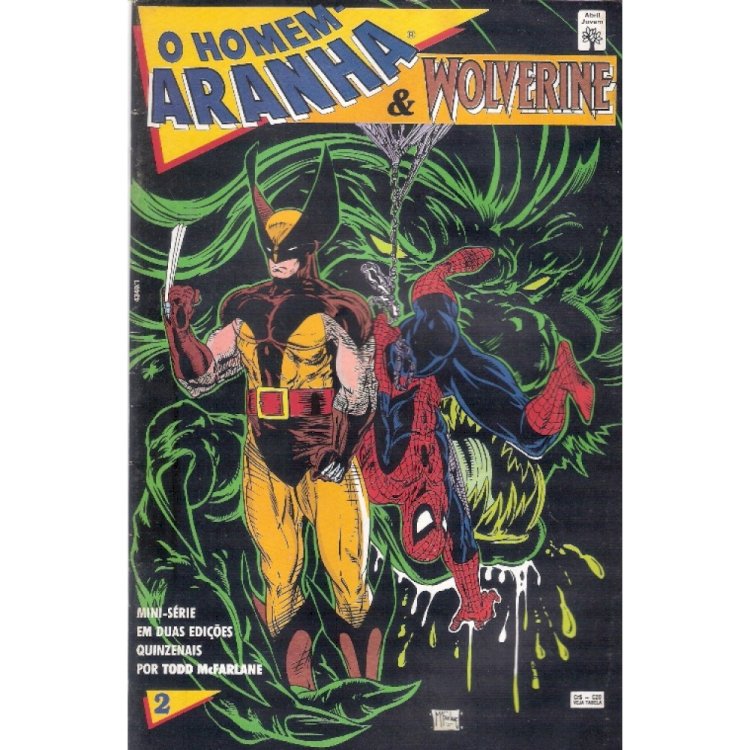 Compre aqui o HQ - O Homem-Aranha e Wolverine - Mini Série em 2 Edições (Completa)