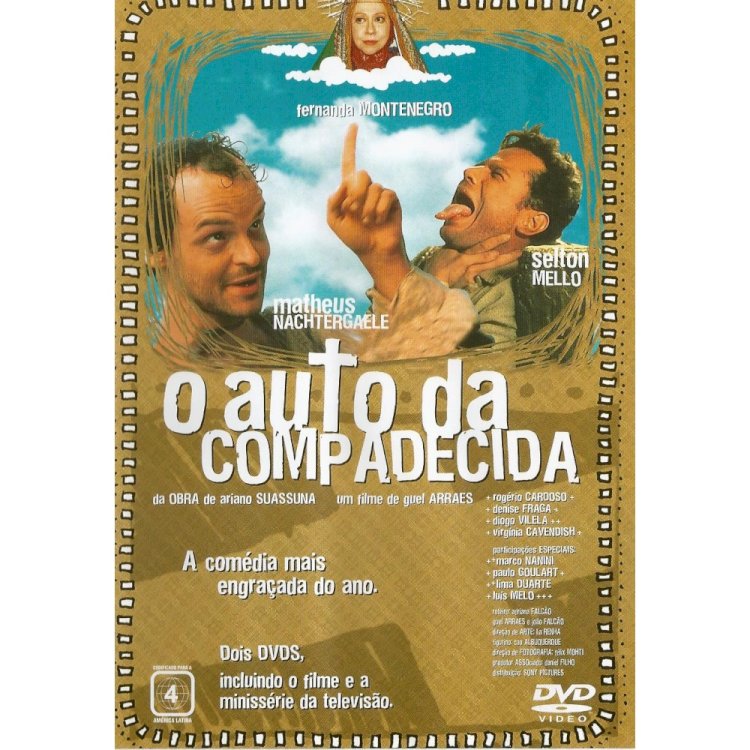 Compre aqui o Dvd - O Auto da Compadecida