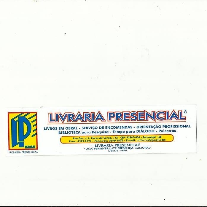 Livraria Presencial - Sapiranga (51) 3558-7528
