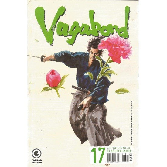 Compre aqui o Mangá Vagabond Número 17 - A História de Musashi, Takehiko Inoue