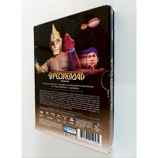 Compre aqui o Dvd - Spectreman - Volume 1 31 Episódios Dublados e Legendados