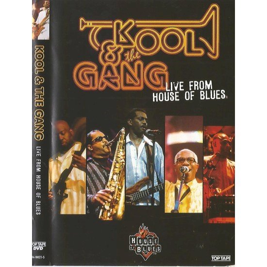 Compre aqui o Dvd Kool And The Gang - Live From House Of Blues
