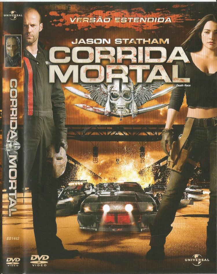 Compre aqui o Dvd Corrida Mortal Versão Estendida, Jason Statham