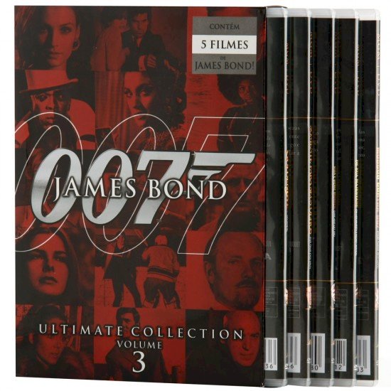 Compre aqui Box James Bond 007: Ultimate Edition - Volume 3 - 5 Discos