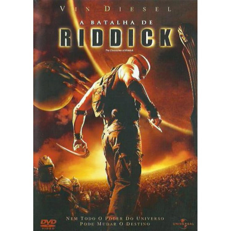Compre aqui o Dvd A Batalha de Riddick, Vin Diesel