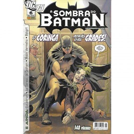 Compre aqui o Hq - A Sombra do Batman 6 - O Coringa Atrás das Grades (17,90)
