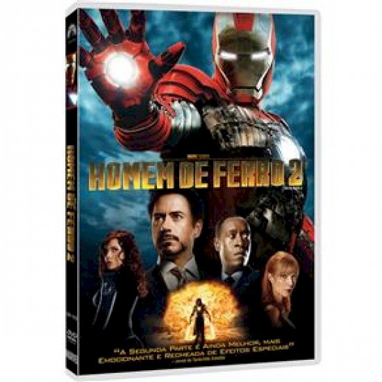Compre aqui o Dvd Homem de Ferro 2