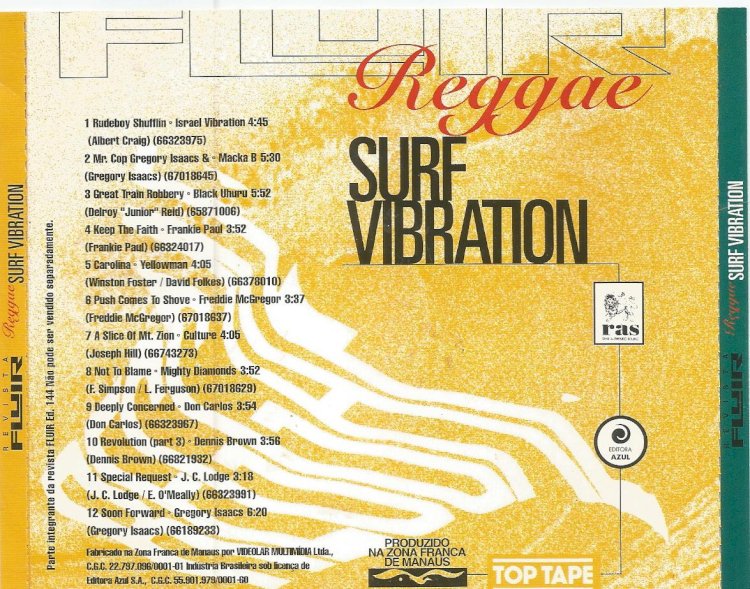 Compre aqui o Cd Reggae Surf Vibration - Revista Fluir