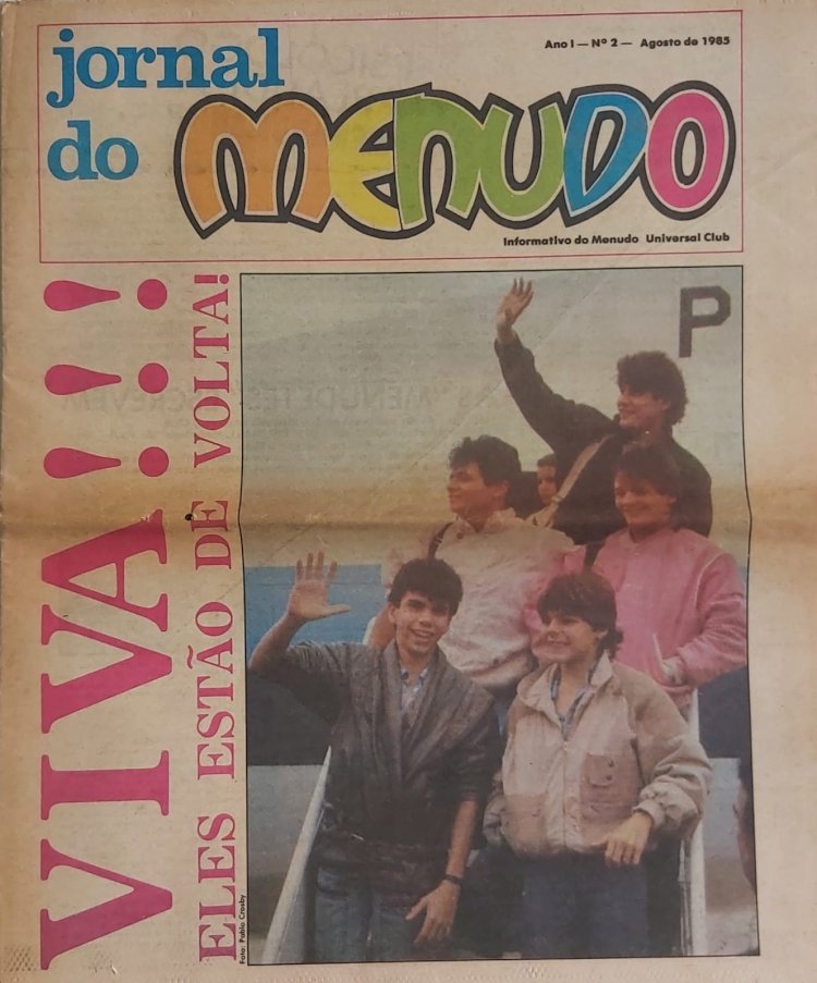 Jornal do Menudo Números 2 a 7 (1985)