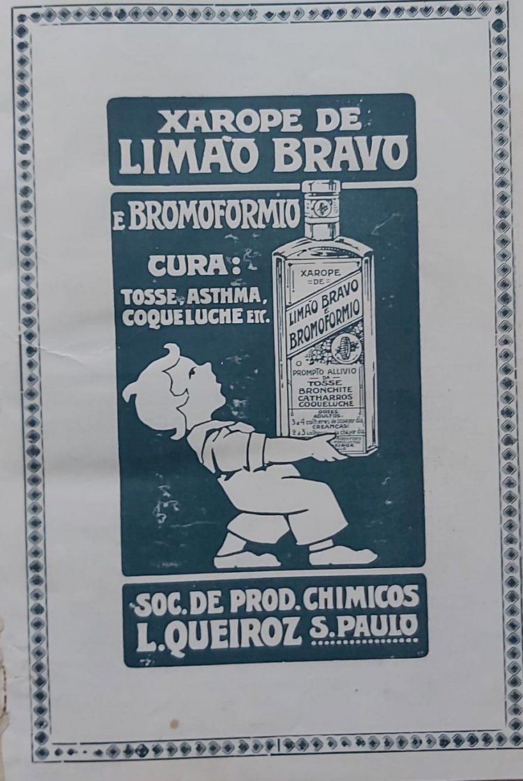 Xarope de Limão Bravo - Propaganda de 1919