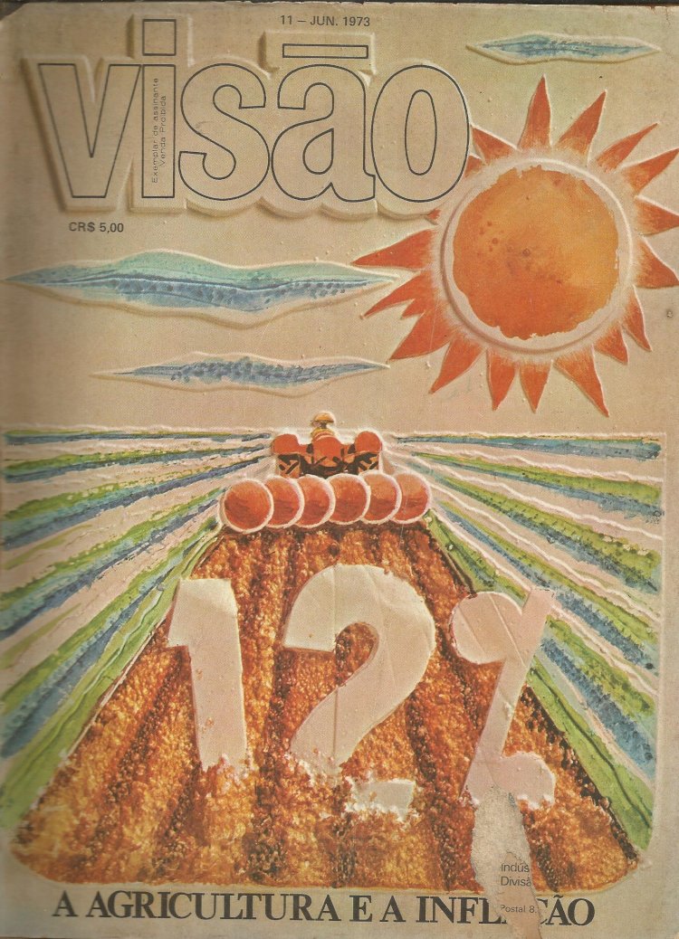 Compre aqui Revista Visão - A Agricultura e a Inflação (11-06-73)