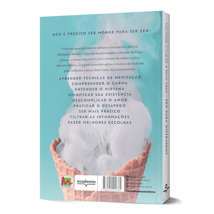 Zen Para Distraídos, Monja Coen, Editora Academia, Capa Mole, 2019