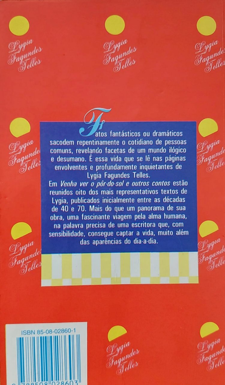 Venha Ver o Pôr-do-Sol e Outros Contos, Lygia Fagundes Telles