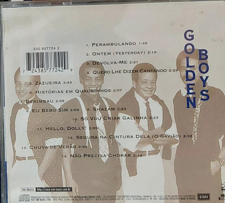 Cd Golden Boys, Volume 2, Meus Momentos