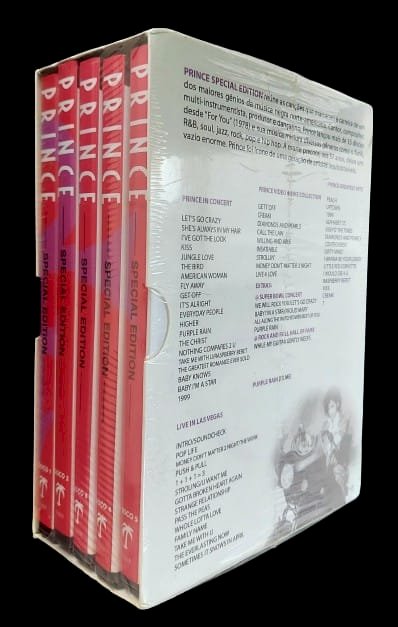 Dvd Prince, Special Edition Box, 5 dvds