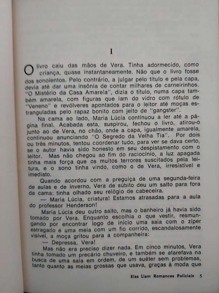 Elas Liam Romances Policiais, Isa Silveira Leal, Editora Brasiliense