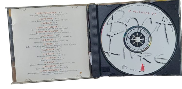 Cd O Melhor de Boca Livre, Incluindo Toada