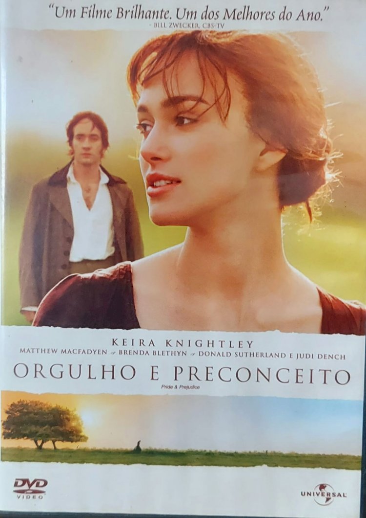 Dvd Orgulho e Preconceito, Keira Knightley