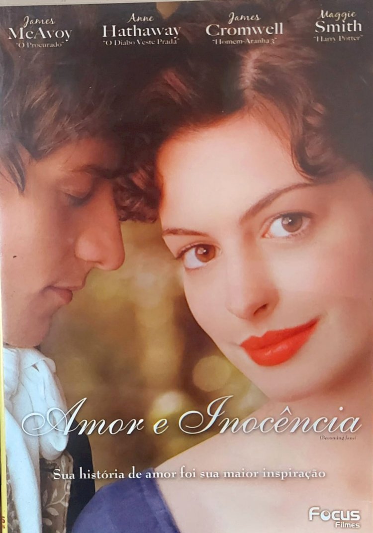 Dvd Amor e Inocência, James McAvoy, Anne Hathaway