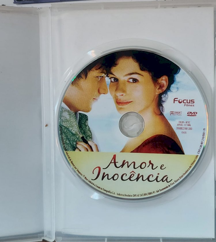 Dvd Amor e Inocência, James McAvoy, Anne Hathaway