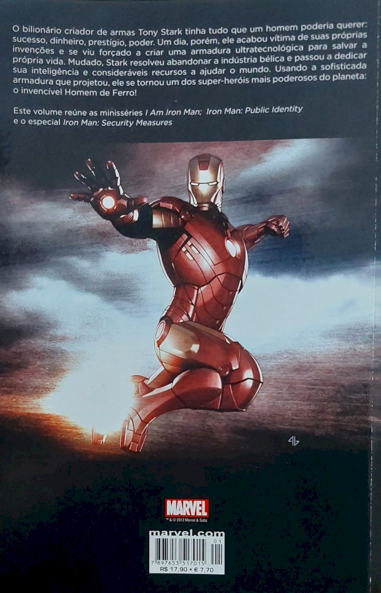 Homem de Ferro, Eu Sou o Homem de Ferro, Theroux, Casey, Lim, Kitson, Gaudiano, Milla