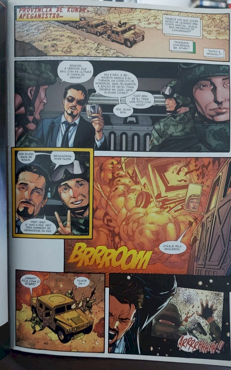 Homem de Ferro, Eu Sou o Homem de Ferro, Theroux, Casey, Lim, Kitson, Gaudiano, Milla