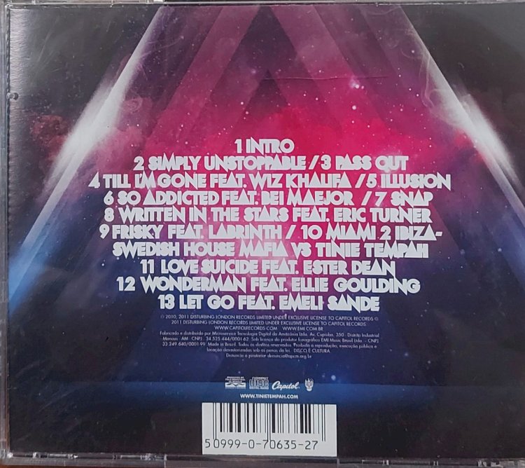 Cd Tinie Tempah, Disc-overy