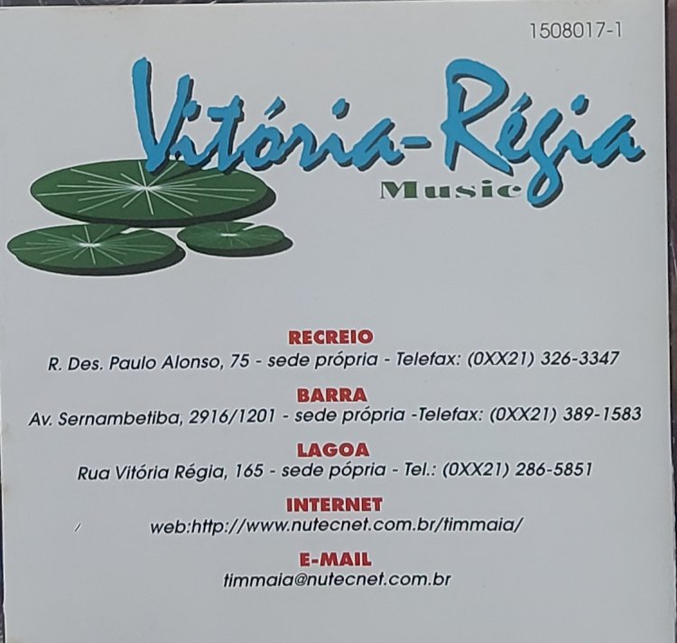 Cd Tim Maia Ao Vivo 2. Adquira pelo Whats 11 912915070