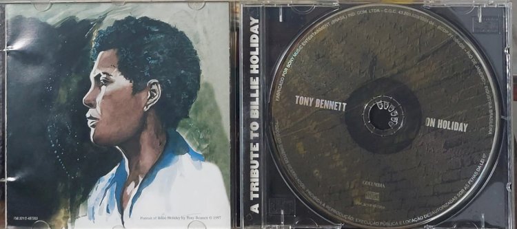 Cd Tony Bennett On Holiday, A Tribute To Billie Holiday