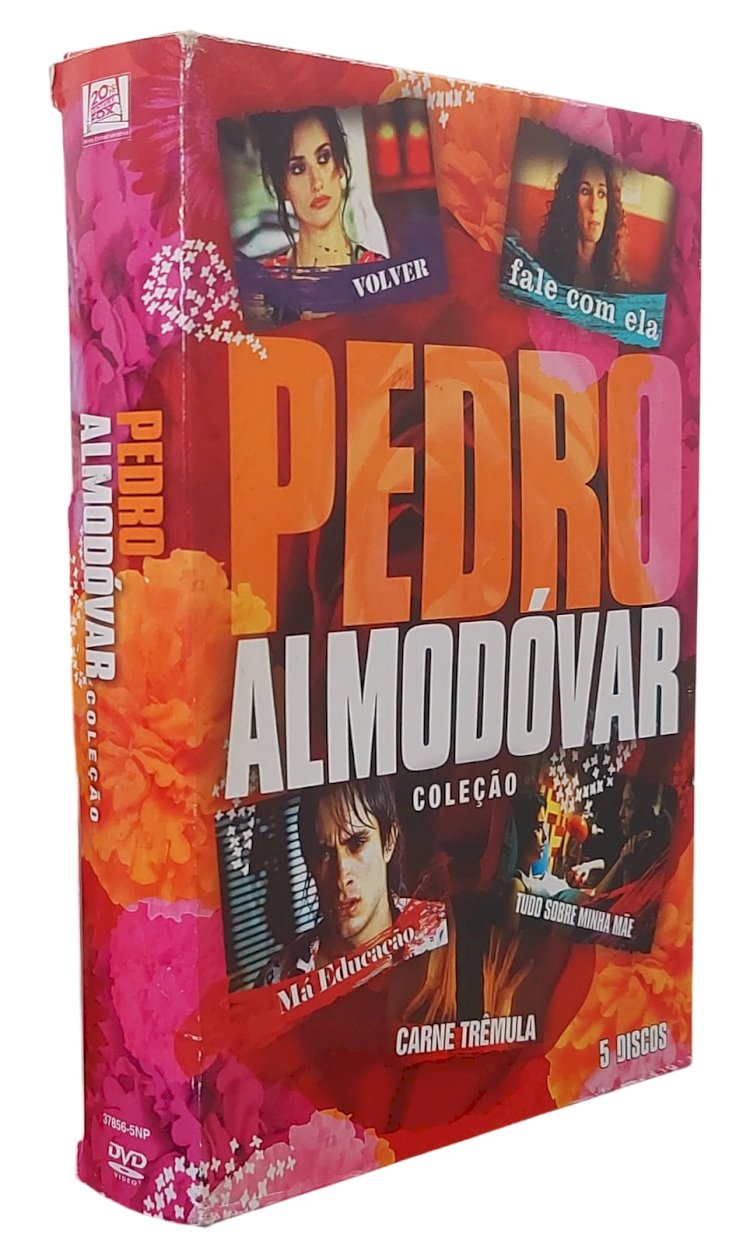 Dvd Coleção Pedro Almodóvar, Má Educação, Tudo Sobre Minha Mãe, Carne Trêmula,  Volver, Fale Com Ela