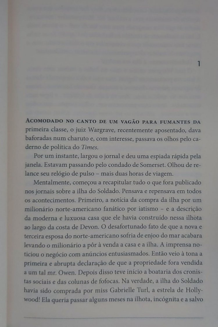 E Não Sobrou Nenhum, Agatha Christie, Capa Dura, Publifolha