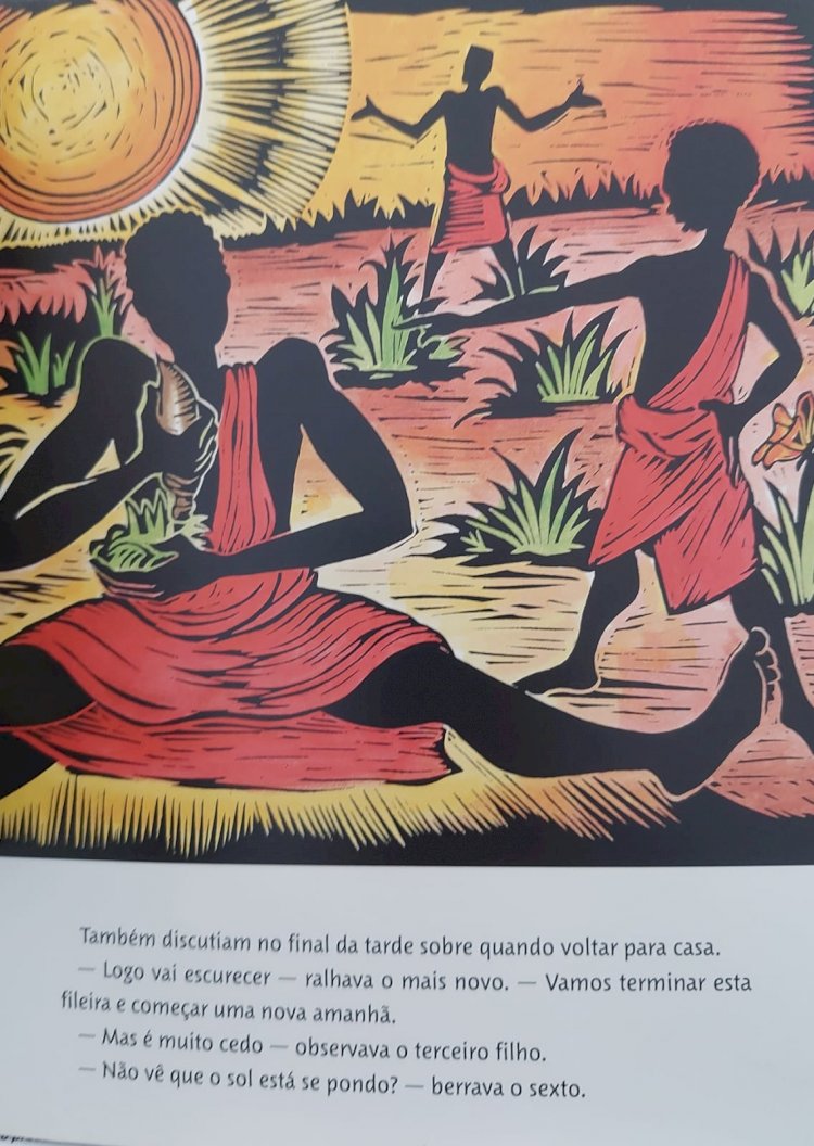 Os Sete Novelos, Um Conto de Kwanzaa, Angela Shelf Medearis. Adquira o seu pelo Whts 11 912915070