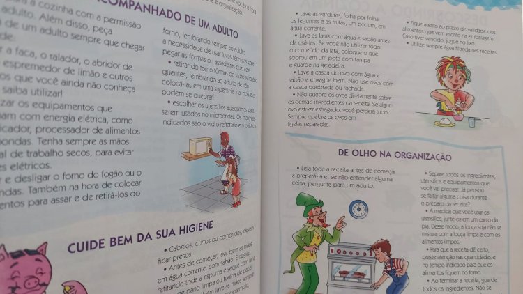 Viagem Culinária Pelo Mundo, com a Turma do sítio do Picapau Amarelo, Dona Benta para Crianças. Adquira o seu pelo Whts 11 912915070