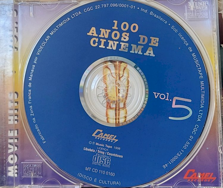 Cd 100 Anos de Cinema, Volume 5, The Twenty Century Rock Orchestra. Adquira pelo Whats 11 912915070
