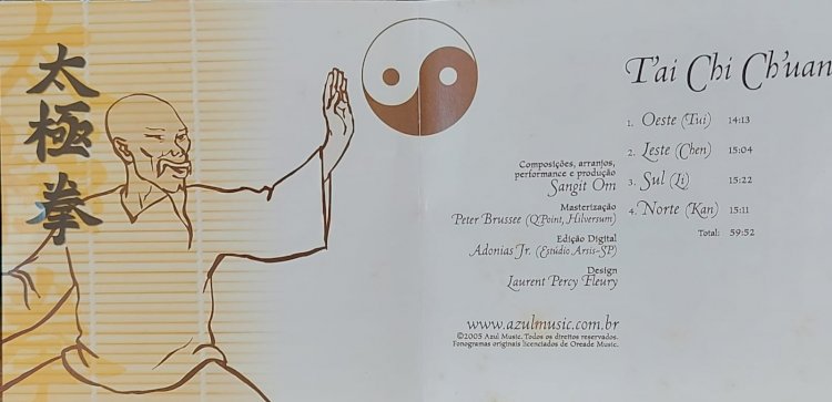 Cd Tai Chi Chuan, Sangit Om. Adquira pelo Whats 11 912915070