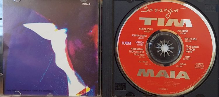 Cd Tim Maia, Sossego. Adquira pelo Whats 11 912915070