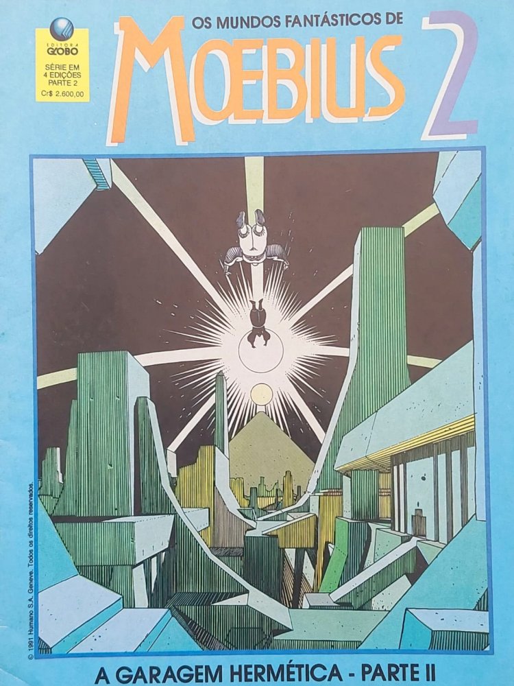 Os Mundos Fantásticos de Moebius 2, A Garagem Hermética - Parte 2. Adquira pelo Whats 11 912915070